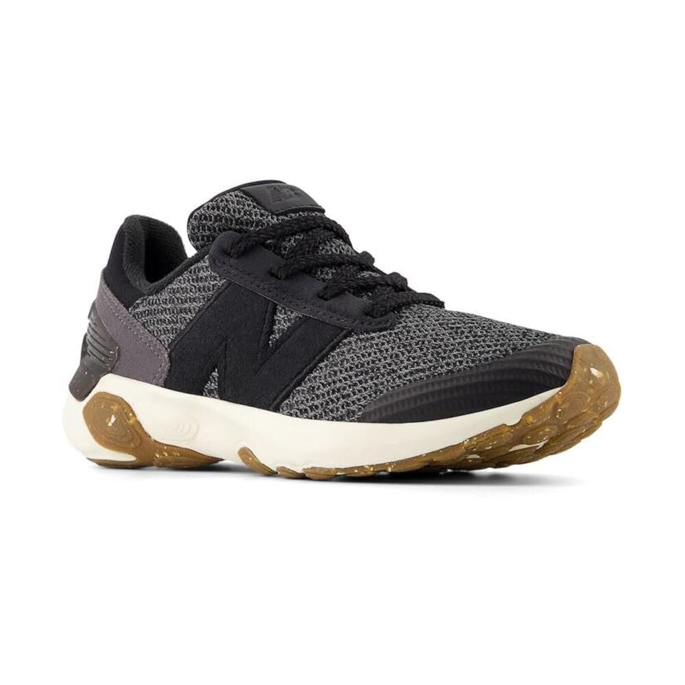 Black and Angora New Balance Kid's 1440 V1 Lace-up Running Shoe NIB